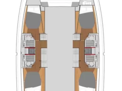 Location bateau Fountaine Pajot Astrea 42 à Kotor sur Samboat