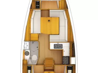 Location bateau Jeanneau Sun Odyssey 389 à Mali Lošinj sur Samboat