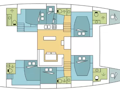 Louez un Lagoon Lagoon 52 F à Lefkáda