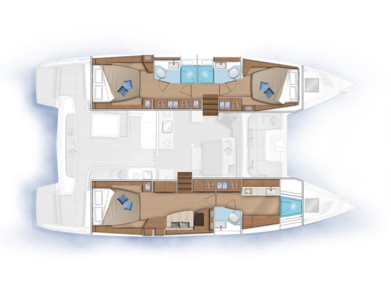 Location Catamaran à Castellammare del Golfo - Lagoon Lagoon 46