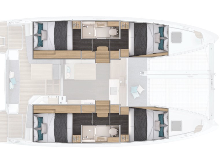 Lagoon Lagoon 38 a louer à Capo d'Orlando