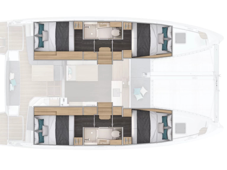 Lagoon Lagoon 38 a louer à Capo d'Orlando