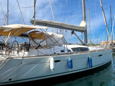 Yacht hire Ajaccio cheap Oceanis 50