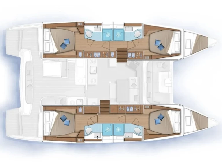 Louer Catamaran avec ou sans skipper Lagoon à Álimos