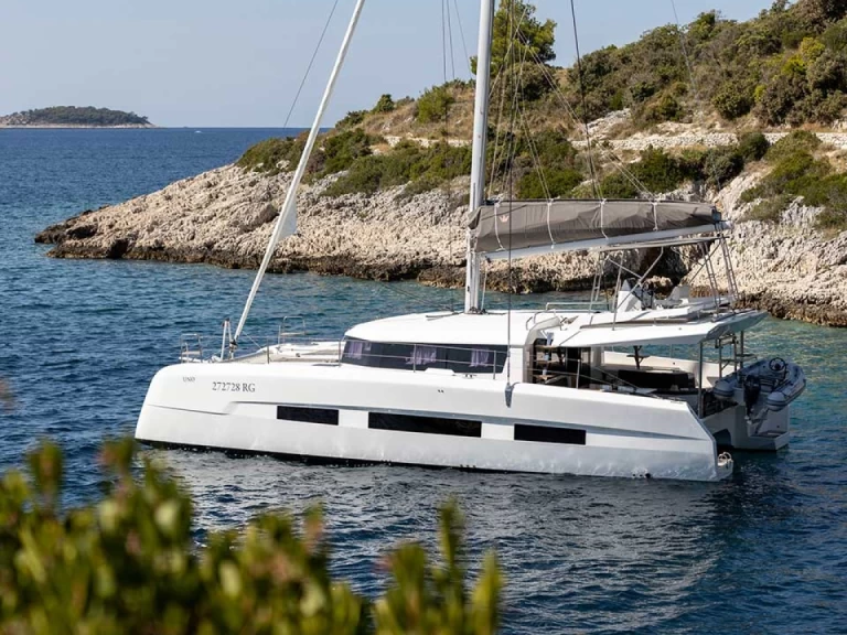 Location à Sant Antoni de Portmany - Dufour Dufour Catamarans 48 Sail sur SamBoat
