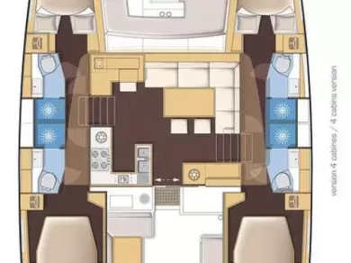 Location bateau Palma de Majorque pas cher Lagoon 450 F