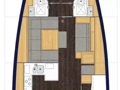 Location bateau Kaštela pas cher Cruiser 50