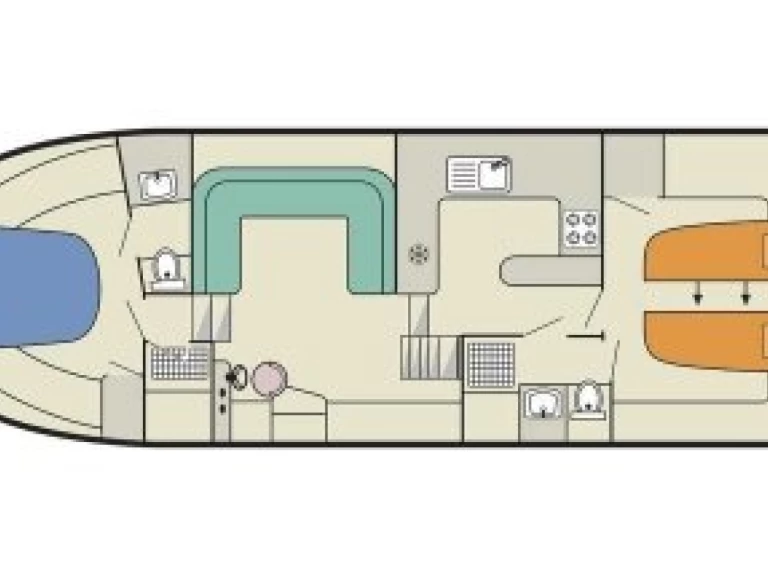 Location Péniche Comfort Plus avec permis