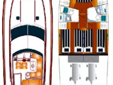 Location bateau Sukošan pas cher Antares 13.80