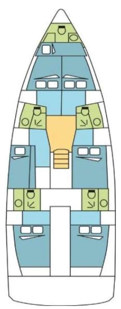 Location bateau Jeanneau Sun Loft 47 à Álimos sur Samboat