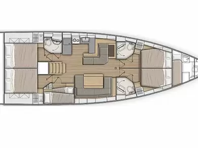 Louez un Bénéteau Oceanis 51.1 à Álimos