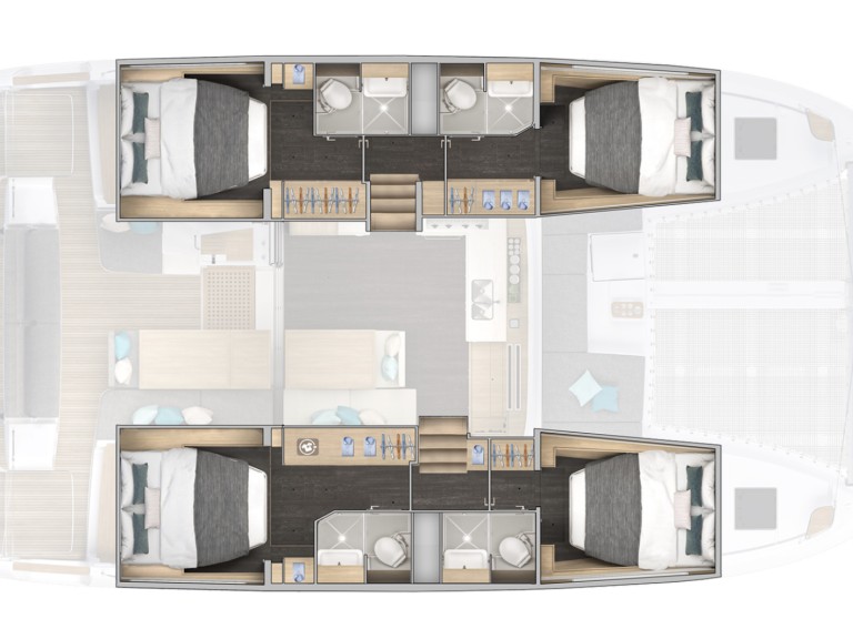 Louer Catamaran avec ou sans skipper Lagoon à Furnari