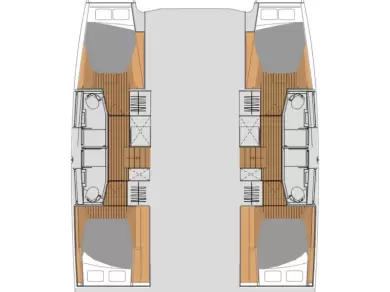 Location Catamaran Fountaine Pajot avec permis