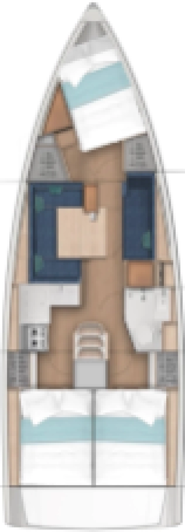Location bateau Jeanneau Sun Odyssey 380 à Golfe-Juan sur Samboat