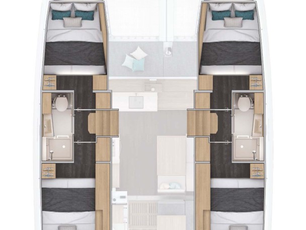 Location bateau Lagoon Lagoon 38 à Sibenik sur Samboat