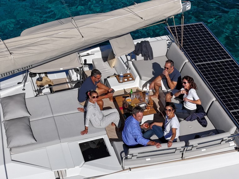 Location à Simpson Bay - Fountaine Pajot Elba 45 sur SamBoat