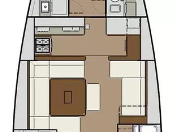 Dufour Dufour 560 Grand Large a louer à Gouviá