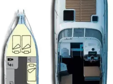 Bateau à moteur à louer à Jezera au meilleur prix