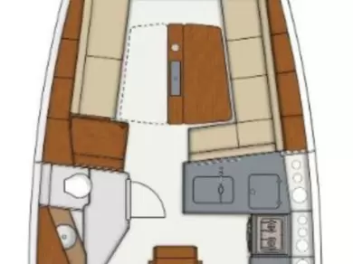 Hanse Hanse 345 a louer à Biograd na Moru