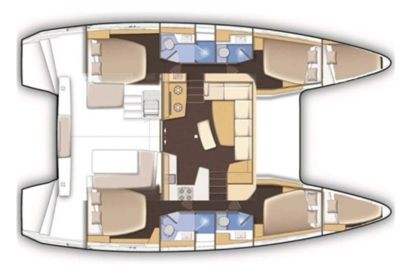 Location Catamaran Lagoon avec permis