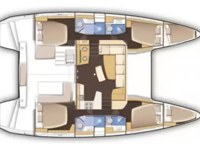 Location Catamaran Lagoon avec permis