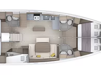Louez un Bénéteau Oceanis 52 - 6 cab. à Biograd na Moru