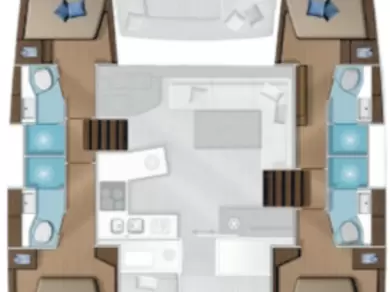 Louez un Lagoon Lagoon 450 F à Álimos