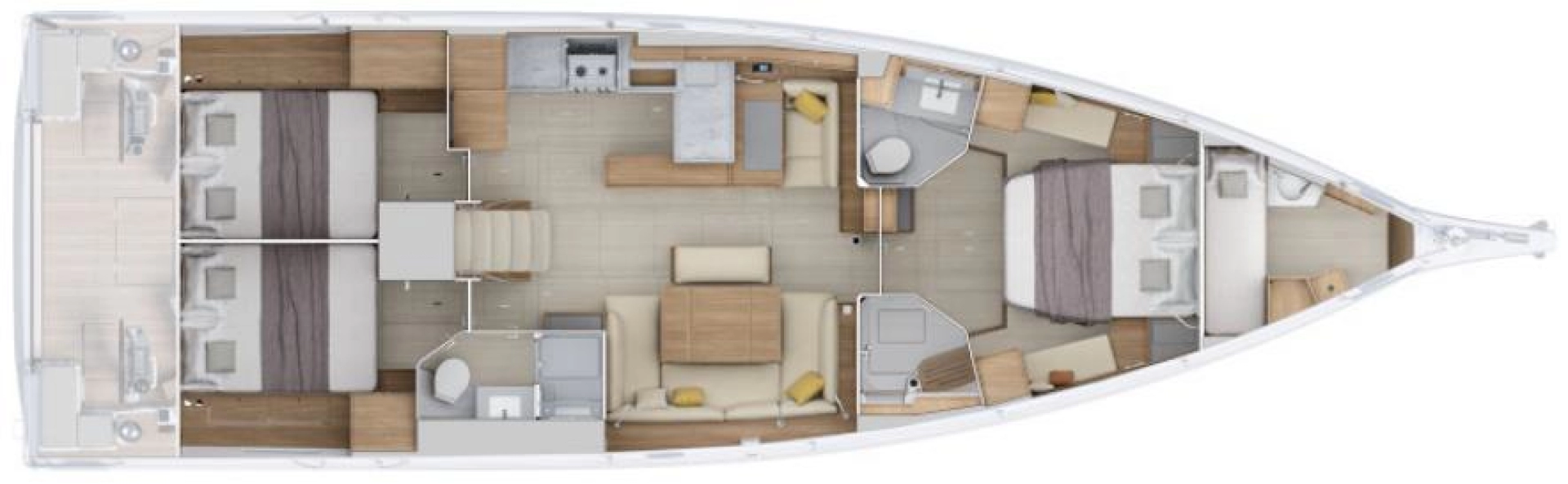 Location à Split - Bénéteau Oceanis 52 - 3 cab. sur SamBoat