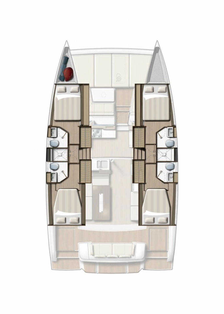 Location Catamaran à Álimos - Bali Bali 4.2