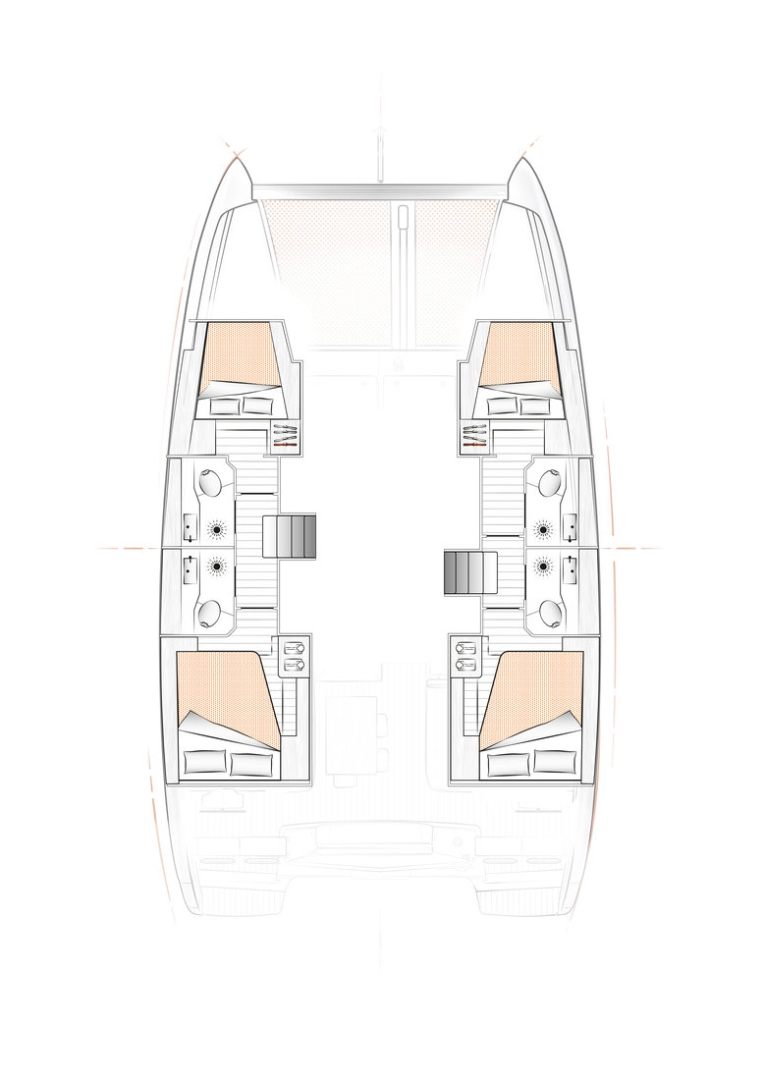 Catamaran à louer à Komolac au meilleur prix