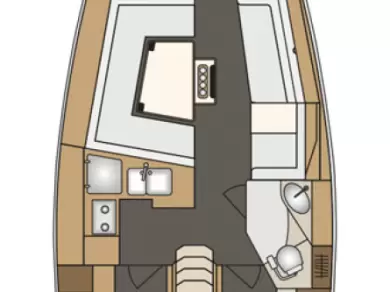 Location à Sukošan - Elan Impression 40 sur SamBoat