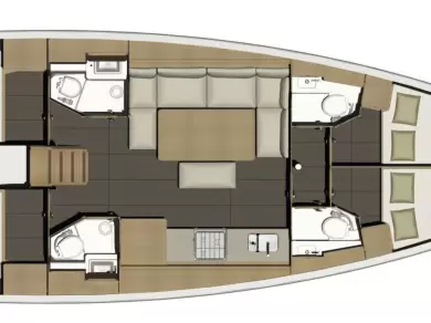 Location Voilier à Lefkáda - Dufour Dufour 460 Grand Large