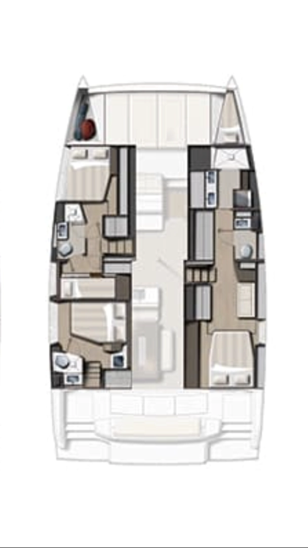 Louer Catamaran avec ou sans skipper Bali à Seget Donji