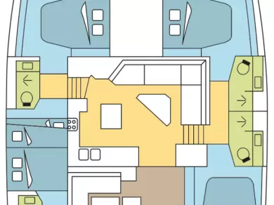 Louez un Fountaine Pajot Tanna 47 à Olbia