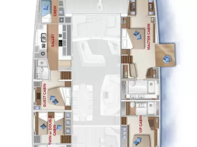 Catamaran à louer à Split au meilleur prix