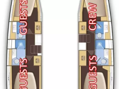 Location bateau Lagoon Lagoon 42 à Split sur Samboat
