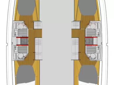 Location bateau Fountaine Pajot Astrea 42 à Propriano sur Samboat