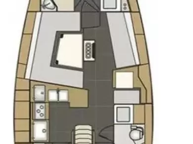 Elan Impression 45 a louer à Split