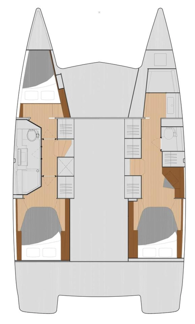 Location Catamaran Fountaine Pajot avec permis