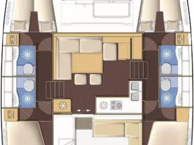 Louez un Lagoon Lagoon 400 S2 à Lefkáda