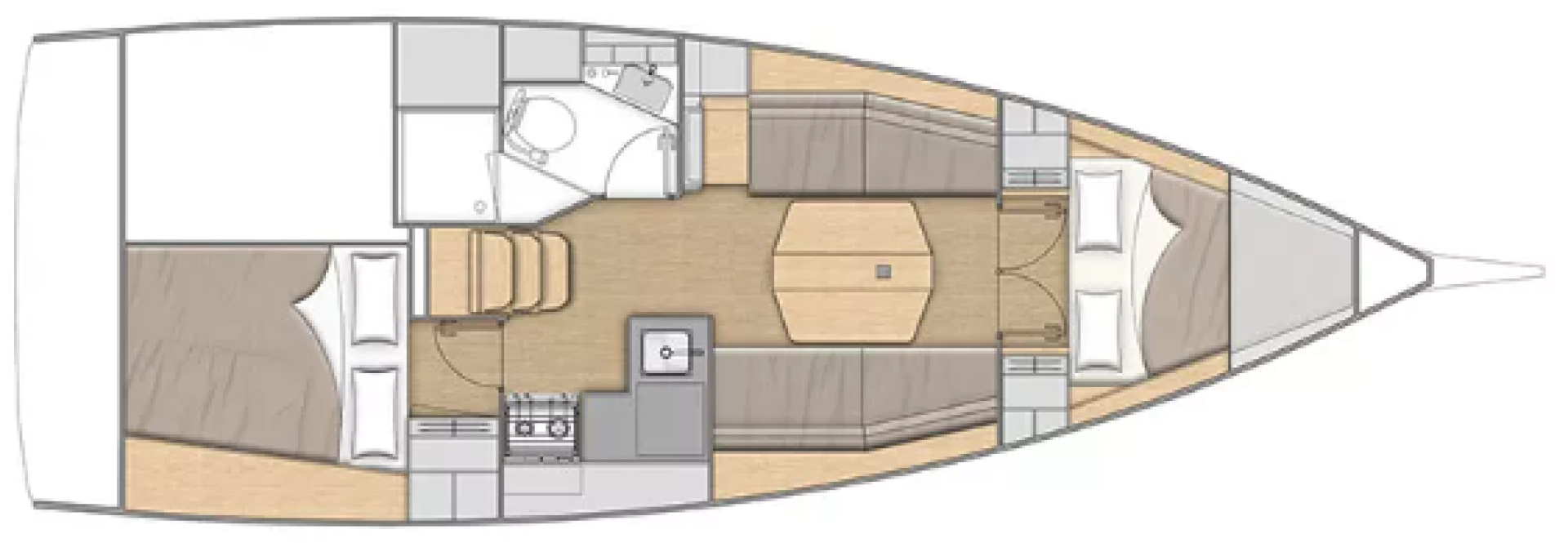 Location bateau Bénéteau Oceanis 34.1 à Fethiye sur Samboat