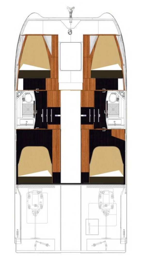 Louer Bateau à moteur avec ou sans skipper Fountaine Pajot à Pomer