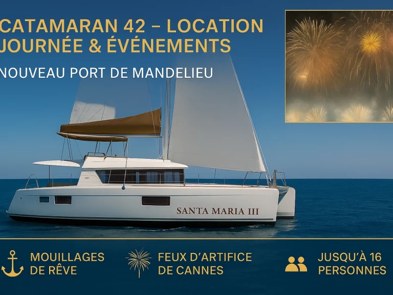 Catamaran à louer à France au meilleur prix