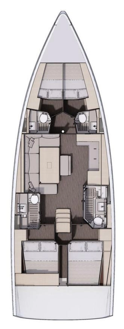 Location bateau Trogir pas cher Dufour 470