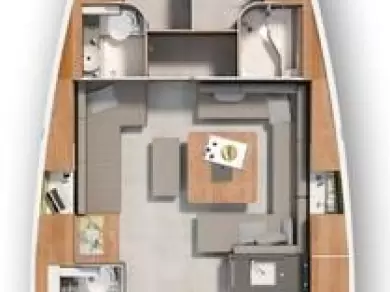 Location Voilier à Murter-Kornati - Hanse Hanse 455