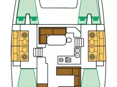 Location bateau Trogir pas cher Lagoon 400 S2