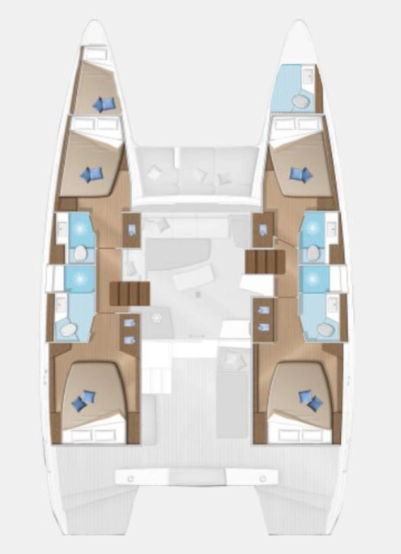 Catamaran à louer à Tropea au meilleur prix
