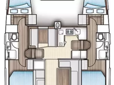 Location à Jezera - Nautitech Nautitech 40 sur SamBoat