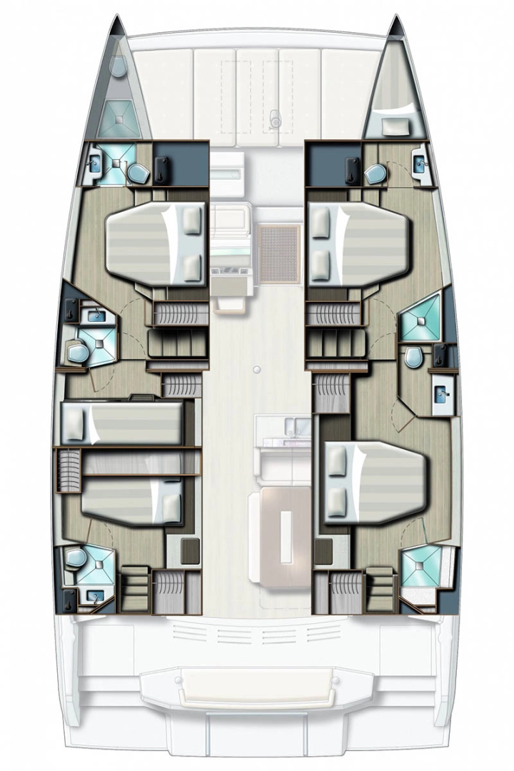 Location bateau Bali Bali 4.8 à Marsh Harbour sur Samboat