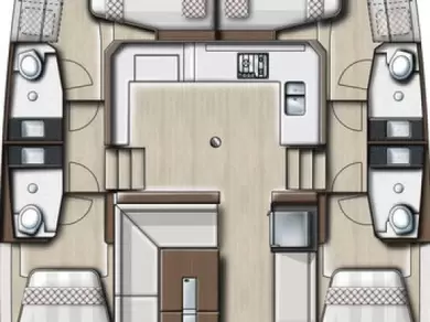 Location bateau Seget Donji pas cher Bali Catspace Voile